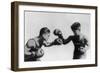 Fly Weight Boxing Champion Pancho Villa Photograph-Lantern Press-Framed Art Print