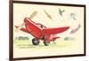 Flyaway At The Air Circus-null-Framed Art Print