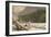 Flycasting on the Wild River-null-Framed Art Print