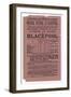 Flyer Issued by the Lancashire and Yorkshire Railway-Flyer-Framed Art Print