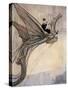 Flying a Dragon, Timlin-William M. Timlin-Stretched Canvas