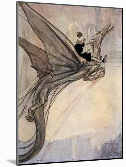 Flying a Dragon, Timlin-William M. Timlin-Mounted Art Print