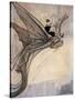 Flying a Dragon, Timlin-William M. Timlin-Stretched Canvas