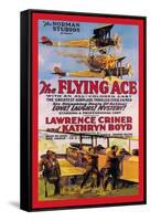 Flying Ace Movie Poster-null-Framed Stretched Canvas