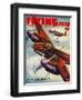 Flying Aces Magazine Cover-Lantern Press-Framed Art Print