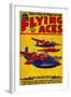 Flying Aces Magazine Cover-Lantern Press-Framed Art Print