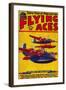 Flying Aces Magazine Cover-Lantern Press-Framed Art Print