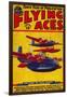 Flying Aces Magazine Cover-Lantern Press-Framed Art Print