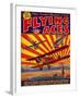 Flying Aces Magazine Cover-Lantern Press-Framed Art Print