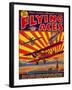 Flying Aces Magazine Cover-Lantern Press-Framed Art Print
