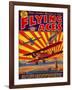 Flying Aces Magazine Cover-Lantern Press-Framed Art Print