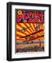 Flying Aces Magazine Cover-Lantern Press-Framed Art Print