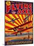 Flying Aces Magazine Cover-Lantern Press-Mounted Art Print