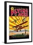 Flying Aces over the Rising Sun-C. B. Mayshark-Framed Art Print