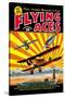 Flying Aces over the Rising Sun-C. B. Mayshark-Stretched Canvas