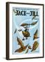 Flying Acorn - Jack and Jill, October 1954-Leo Politi-Framed Giclee Print