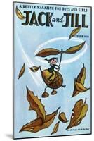 Flying Acorn - Jack and Jill, October 1954-Leo Politi-Mounted Giclee Print