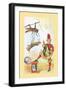 Flying Acrobatics-Frolie-Framed Art Print