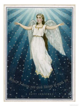 'Flying Angel Among the Stars' Giclee Print | AllPosters.com