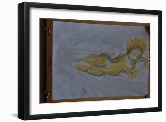 Flying angel-Cosima Duggal-Framed Giclee Print