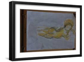 Flying angel-Cosima Duggal-Framed Giclee Print