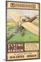 Flying at Hendon. 1914-Cyrus Cuneo-Mounted Giclee Print