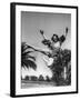 Flying Ballerina-null-Framed Photographic Print