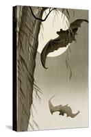 Flying Bats-Koson Ohara-Stretched Canvas