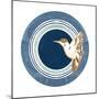 Flying Bird Circle-Patricia Pinto-Mounted Art Print