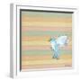 Flying Blue Bird-Tammy Kushnir-Framed Giclee Print