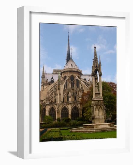 Flying Buttresses of Notre-Dame, Paris, France-Lisa S. Engelbrecht-Framed Photographic Print