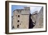 Flying Buttresses of Quic-En-Groigne Tower, a View of Saint-Malo Castle, Brittany, France-null-Framed Giclee Print