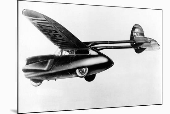 Flying Car-null-Mounted Photographic Print