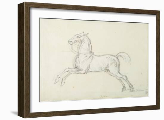 'Flying Childers' Galloping to Left: Bridled But Not Saddled-James Seymour-Framed Giclee Print