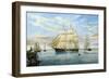 Flying Cloud under Weigh-Jack Wemp-Framed Giclee Print