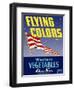 Flying Colors Brand Western Vegetables-null-Framed Giclee Print