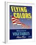 Flying Colors Brand Western Vegetables-null-Framed Giclee Print