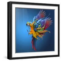 Flying Colours-Sulaiman Almawash-Framed Photographic Print