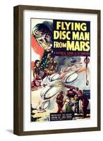 Flying Disc Man From Mars, 1950-null-Framed Art Print