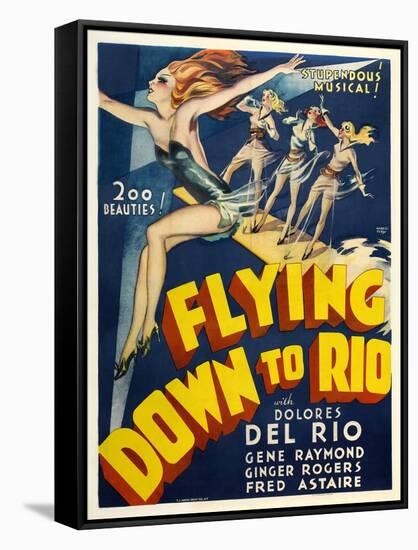 Flying Down To Rio, 1933, Directed by Thornton Freeland-null-Framed Stretched Canvas