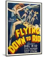 Flying Down To Rio, 1933, Directed by Thornton Freeland-null-Mounted Giclee Print