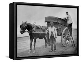 Flying Dustmen, from 'Street Life in London', by J. Thomson and Adolphe Smith, 1877-John Thomson-Framed Stretched Canvas