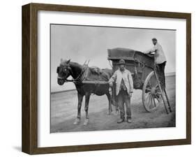 Flying Dustmen, from 'Street Life in London', by J. Thomson and Adolphe Smith, 1877-John Thomson-Framed Giclee Print