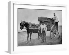 Flying Dustmen, from 'Street Life in London', by J. Thomson and Adolphe Smith, 1877-John Thomson-Framed Giclee Print