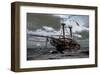Flying Dutchman Abondoned Ship-null-Framed Art Print
