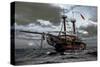 Flying Dutchman Abondoned Ship-null-Stretched Canvas