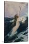 Flying Fish, 1910-Herbert James Draper-Stretched Canvas