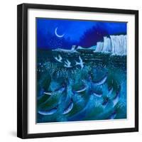 Flying Fish, 2013-Lisa Graa Jensen-Framed Giclee Print