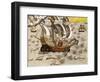 Flying Fish Meet in the Torrid Zone, from "Americae Tertia Pars..."-Theodor de Bry-Framed Giclee Print