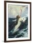 Flying Fish-Herbert James Draper-Framed Art Print